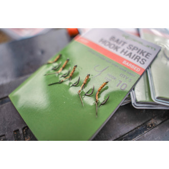 Bait Spike Hook Hairs Barbed 14