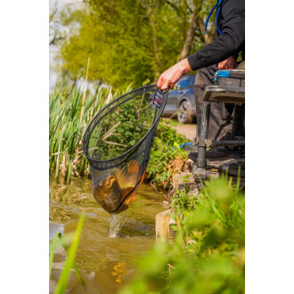 Carbon Hair Mesh Landing Net 18