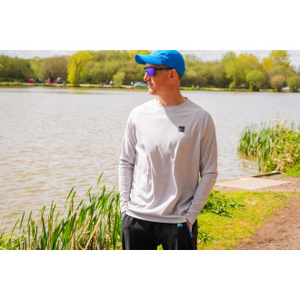 Grey Performance Sun Shirt UPF-40 XXXL