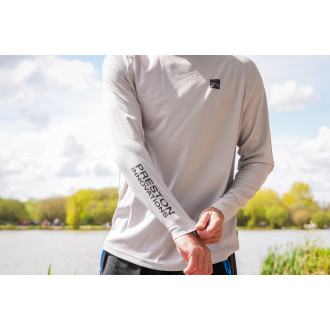 Grey Performance Sun Shirt UPF-40 L