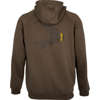 Compound Zip Hoodie Peat Brown - S