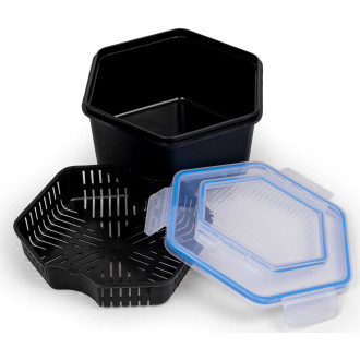 Secure-Lock Bait Box And Sieve 2L