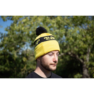 Čepice BlackCat Bobble Hat žlutá