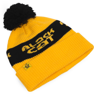 Čepice BlackCat Bobble Hat žlutá
