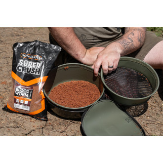 EVA Solid Groundbait Bowl &amp; Riddle