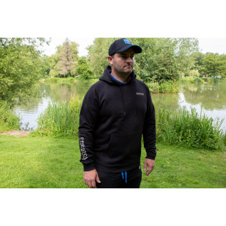Black French Terry Hoodie XL