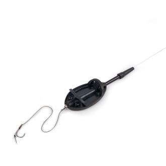 Trophy Method Feeder Montage - 30g Sz 8 Barbed 0.30mm Mono Leader/15lb Braid Hooklength
