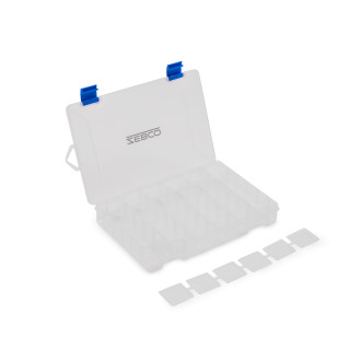 Trophy Box Medium 2 L28 W19 H4.5cm Clear