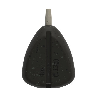 Inline Flat Pear Groove Lead - 4oz/113g