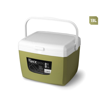 Set chladících boxů Delphin TwiceBOX 2v1 5l +13l / 2x400ml