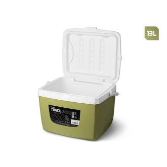 Set chladících boxů Delphin TwiceBOX 2v1 5l +13l / 2x400ml