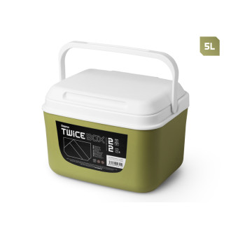 Set chladících boxů Delphin TwiceBOX 2v1 5l +13l / 2x400ml