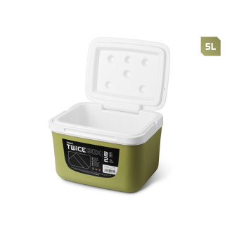 Set chladících boxů Delphin TwiceBOX 2v1 5l +13l / 2x400ml