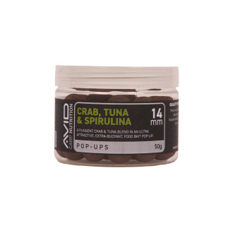 Crab Tuna &amp; Spirulina Pop-ups