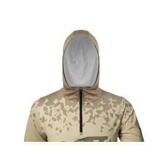 Tričko s kapucí Delphin UV Armor 50+ Trout