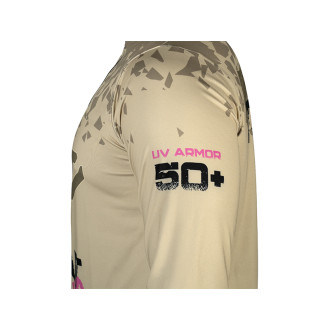 Tričko s kapucí Delphin UV Armor 50+ Trout