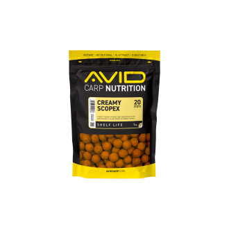 Creamy Scopex Boilies - 15mm 1kg