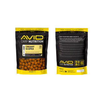 Creamy Scopex Boilies - 15mm 1kg