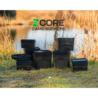 ZFISH Kbelík Z-CORE Camo Bucket 17L + Vnitřní Vložka
