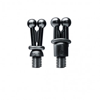 Kuličkové klipy Cygnet Kippa Clips Pair of Clips with O Ring 2ks