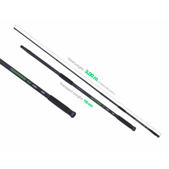 Podběráková tyč Zfish Transformer Landing Net Handle 3m