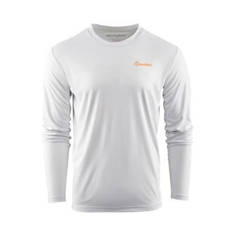 Poppin´ South LS Tech Tee Glacier XL