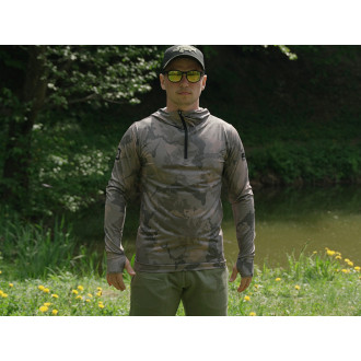 Tričko s kapucí Delphin UV Armor 50+ Banx