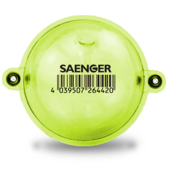 Kulové plovátko Saenger Transparent Yellow