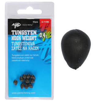 Zátěž Giants Fishing Tungsten Hook Weight 0,4g 10ks