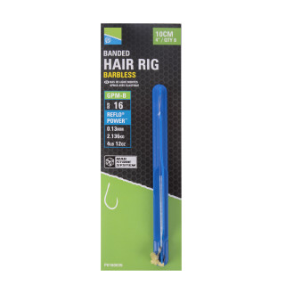 Gpm-B Banded Hair Rigs - 4/10cm - 14 Gpm-B