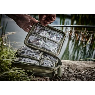 Taška na olůvka Trakker NXG Modular Lead Pouch Complete