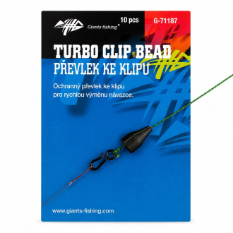 Zarážky Giants Fishing Turbo Beads rychlovýměnné 10ks