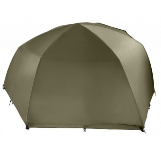 Kšilt + přehoz Trakker Tempest Brolly 100 Skull Cap Wrap