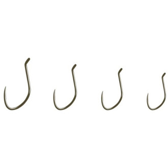 Háčky bez protihrotu Drennan Silverfish Hair Riggers Barbless 10ks