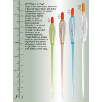 Drennan splávek Crystal Avon 4,0g