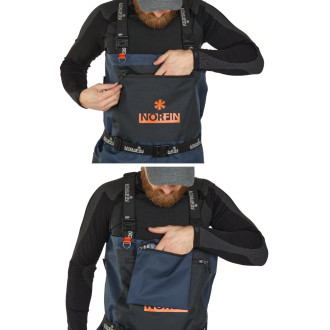 Norfin prsačky Waders Pilot Bootfoot vel. 45-XL