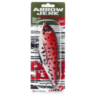 Lucky John wobler BBS Arrow Jerk 15S barva 030