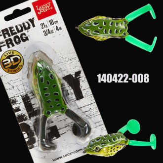 Lucky John žába Freddy Frog 10cm 21g barva 009