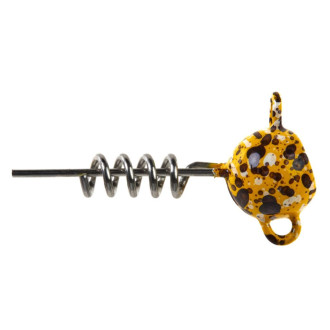 Lucky John jigová hlavička BBS Wobbling Flexhead Pike yellow 10g 2ks