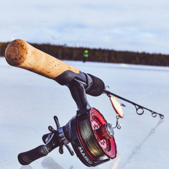 Lucky John naviják na dírky MAIKO Multiplier Reel