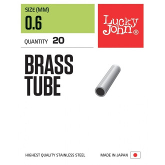 Lucky John svorka Brass Tube 0,6mm
