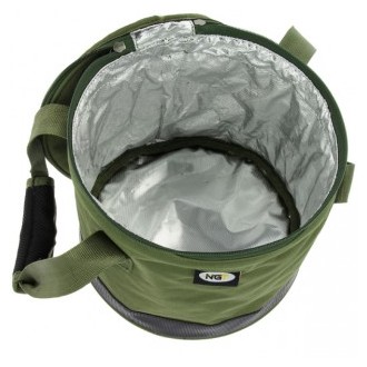 Taška na nástrahy NGT Bait Bin With Handles and Cover
