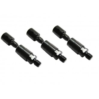 Rychlospojka NGT Quick Release Connector Black 3ks