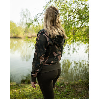 Mikina Fox Womens Zipped Camo Hoody
