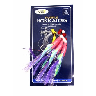 Mořský návazec NGT Hookkai Rig Purple 2
