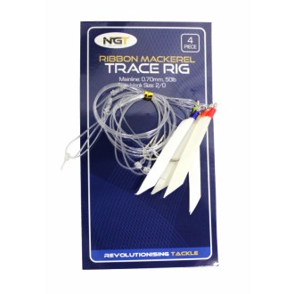 Mořský návazec NGT Ribbon Mackerel Trace Rig 4