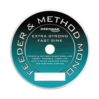 Drennan vlasec Feeder & Method Mono 100m