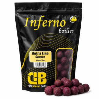 Boilies Carp Inferno Nutra Line Švestka 1kg
