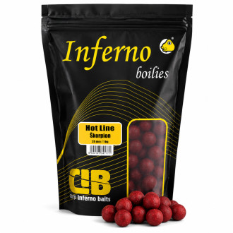 Boilies Carp Inferno Hot Line Škorpion 20mm 250g