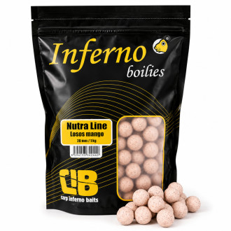 Boilies Carp Inferno Nutra Line  Losos - Mango 1kg